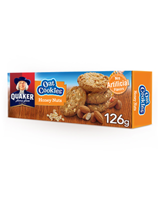 Oat Cookies Honey Nuts 126g