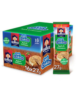 Oat Cookies Apple Cinnamon 16 x 27g