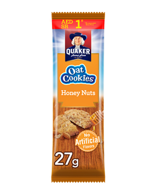 Oat Cookies Honey Nuts 27g