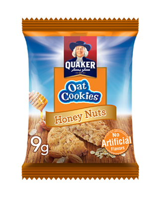 Oat Cookies Honey Nuts 9g