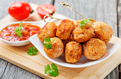 QUAKER OATS TANGY CHICKEN BALLS