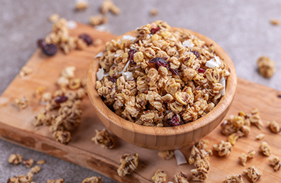 BF. HEALTHY HOMEMADE GRANOLA