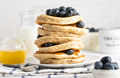 BF. FLUFFY OATMEAL PANCAKES