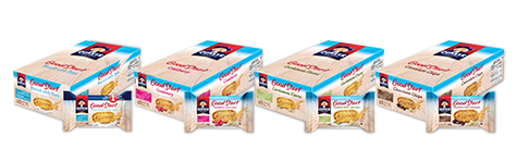 Quaker Oats-Breakfast Flats Packs